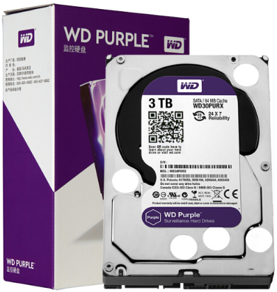 西数WD30PURX 3T监控硬盘批发
