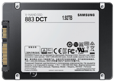 三星883 DCT 1.92TB企业级硬盘经销商